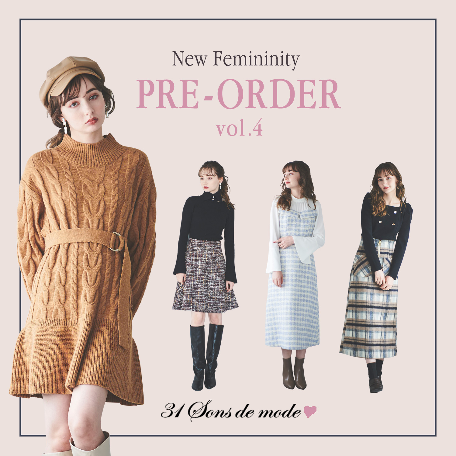 PRE ORDER vol.４ New Femininity