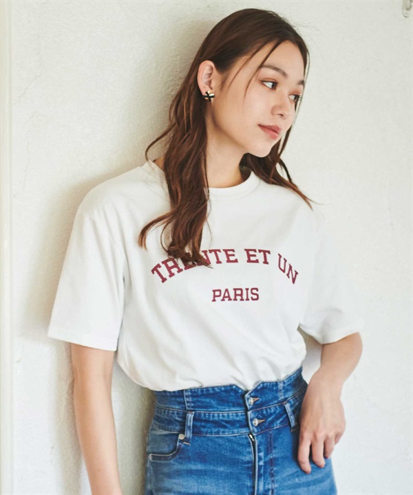 【SALE】カレッジライクＰＡＲＩＳロゴＴ