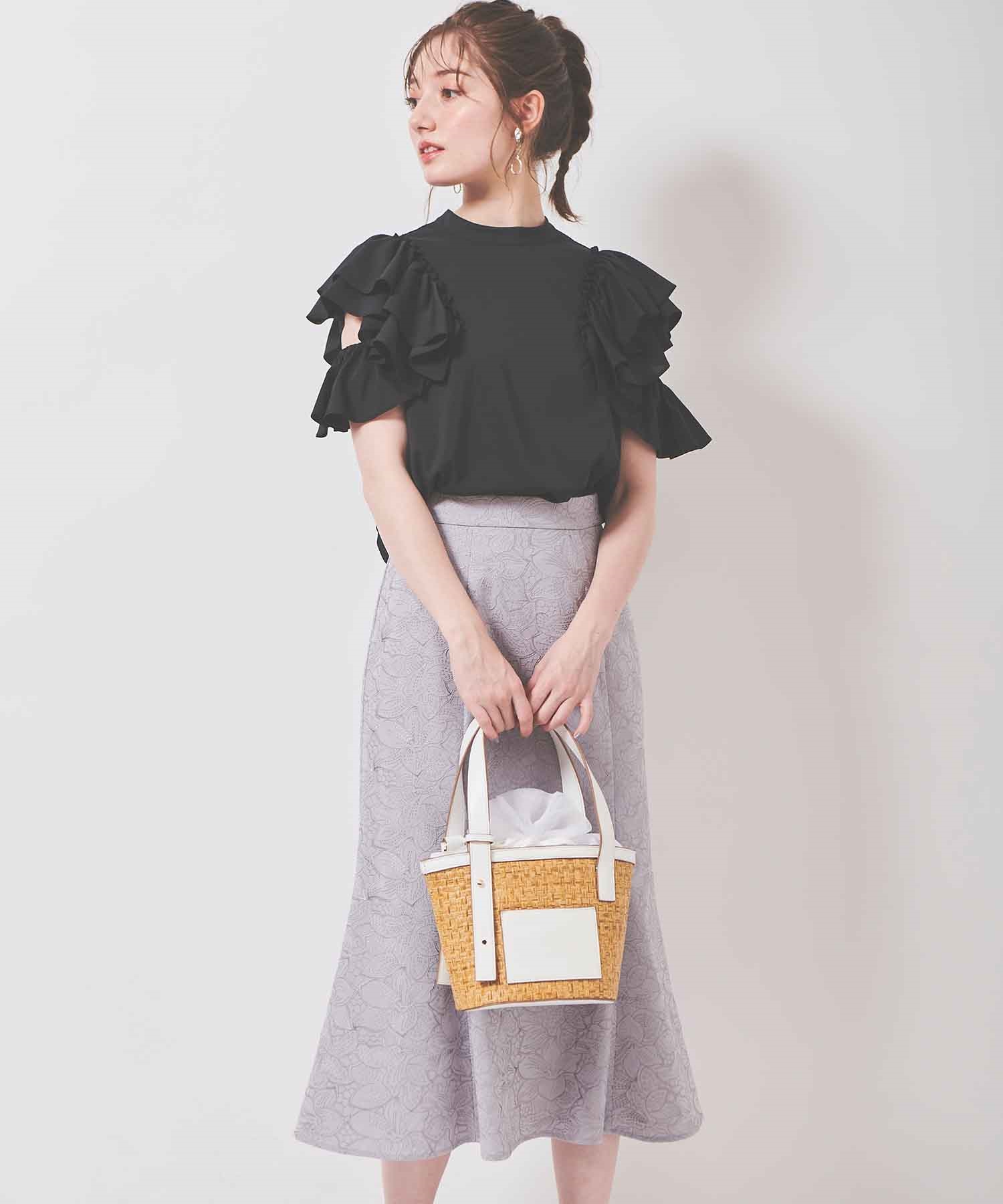 【SALE】花柄刺繍マーメイドスカート | スカート - 31 Sons de mode